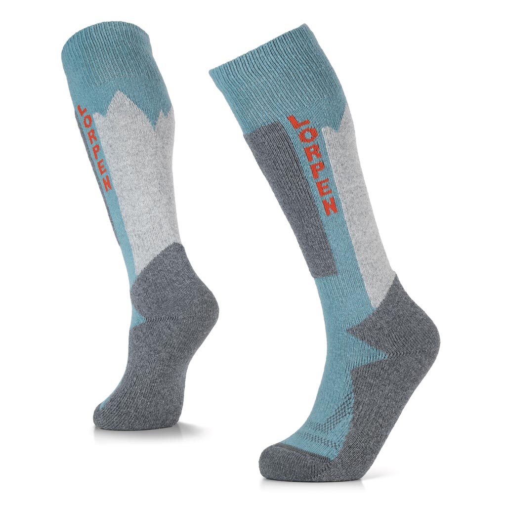 Image Lorpen MSTPK Wool Ski Two Pack S Children ARCTIC/DARK MARINE M